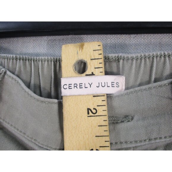 Cargo Pants With Multiple Pockets & Zipper Detail Khaki Color Relaxed Fit 100% C - Picture 9 of 13